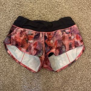 pattern lululemon speed up shorts 2.5’